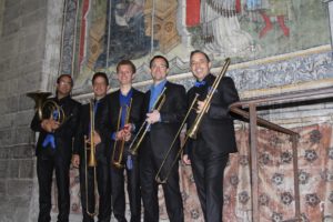 Le Geneva Brass Quintet sur instruments baroques